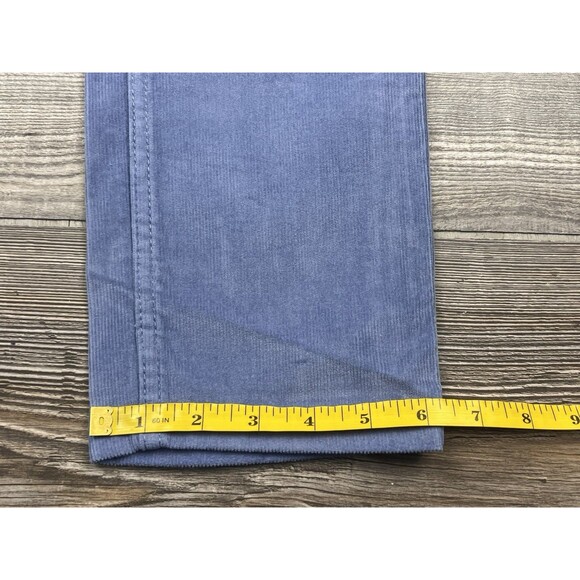 Stio Womens 8R Rivet Cord Pants Corduroy Skinny Blue Pockets Stretch 31x31 - Picture 12 of 15